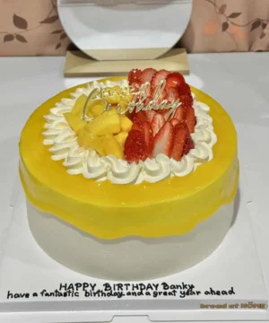 เค้กมะม่วงสตอเบอรี่ 3 ปอนด์