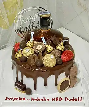 เค้กเหล้ารีเจนซี่ ช็อกโกแลตเข้นข้นสายดาร์กชอบ - Image 3