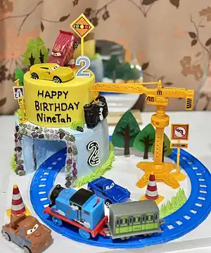เค้กรถไฟโทมัสรอดอุโมงค์