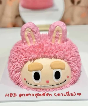 เค้กลาบูบู้ดีไซน์น่ารักในรูปแบบสัตว์ พร้อมรสชาติพรีเมียม เหมาะสำหรับโอกาสพิเศษและเป็นของขวัญสุดน่ารัก.
