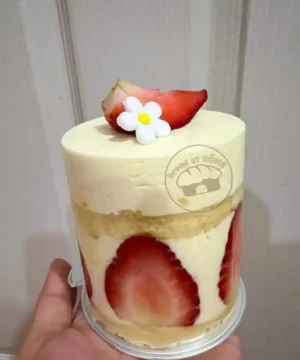 สตรอเบอร์รีช็อตเค้กเกาหลีมินิ