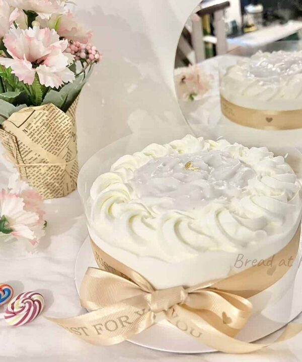 เค้กมะพร้าวอ่อนครีมสด