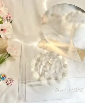 เค้กมะพร้าวอ่อนครีมสด หน้านิ่ม 1/2 ปอนด์