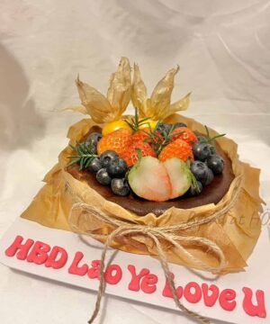 ชีสเค้กหน้าไหม้วันเกิด