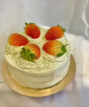 เค้กชาเขียวมัทฉะสวยๆ