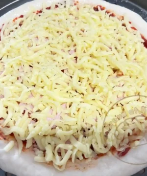 การทำหน้าพิซซ่า