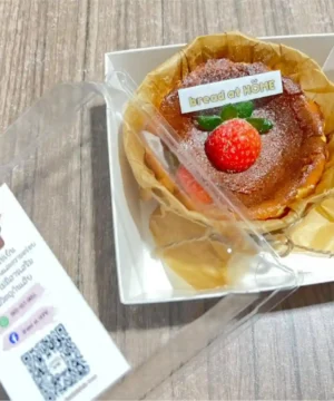 ชีสเค้กหน้าไหม้สไตล์มินิ