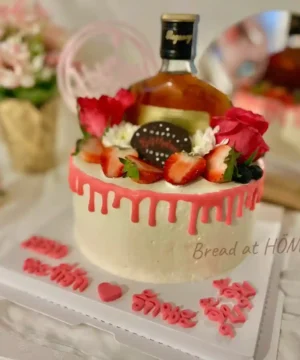 เค้กเหล้ารีเจนซีสตอเบอรี่ครีมสด