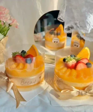 เค้กส้ม 1/2 ปอนด์ สวยๆ