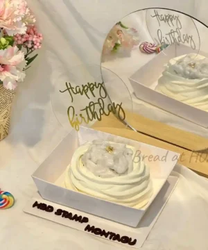 HBD เค้กมะพร้าวอ่อนครีมสดมินิ