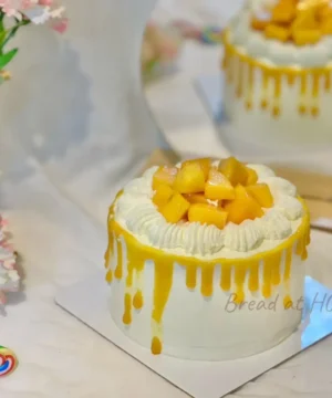 เค้กมะม่วงครีมสดครึ่งปอนด์
