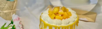 เค้กมะม่วงครีมสดครึ่งปอนด์