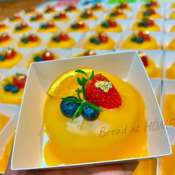 เค้กส้มลาวา สวยๆ