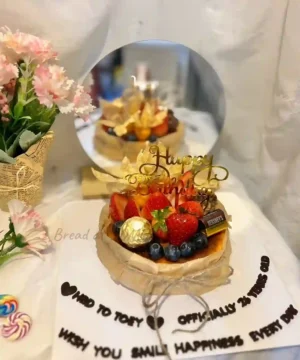 ชีสเค้กหน้าไหม้วันเกิด 1p