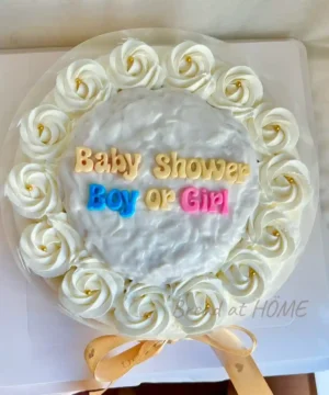 เค้กวันเกิดมะพร้าวอ่อนครีมสด 3 ปอนด์