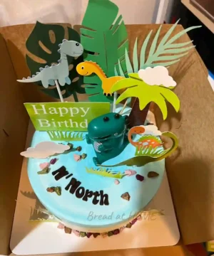 เค้กโมเดลวันเกิดก็อตซิลล่า 1ปอนด์