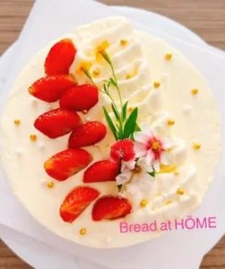 สตรอเบอร์รีช็อตเค้กญี่ปุ่น 1 ปอนด์