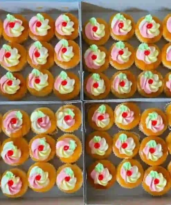 เค้กโบราณวันเกิดแยมส้ม