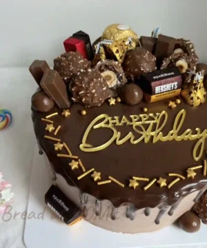 เค้กช็อกโกแลตบัตเตอร์ครีม 2 ปอนด์