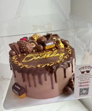 เค้กช็อกโกแลตบัตเตอร์ครีม 2 ปอนด์