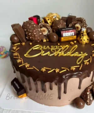 เค้กช็อกโกแลตบัตเตอร์ครีม 2 ปอนด์