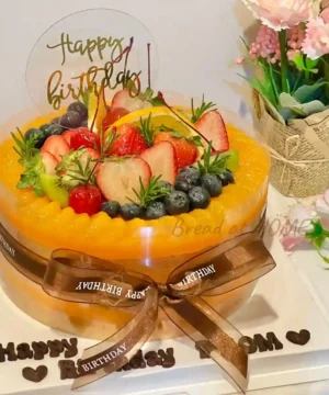 เค้กส้มวันเกิด 3 ปอนด์