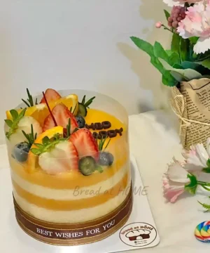 เค้กส้มสดวันเกิดครึ่งปอนด์