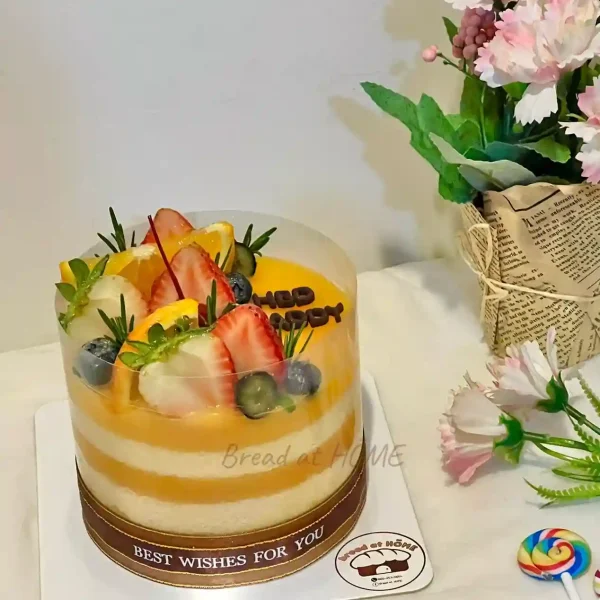 เค้กส้มสดวันเกิดครึ่งปอนด์