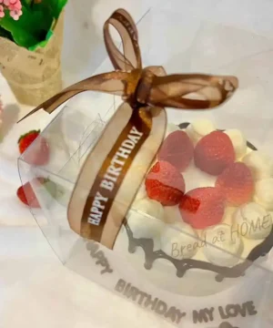 สตอเบอรี่ช็อตเค้กวันครบรอบ 1/2 ปอนด์