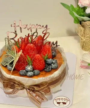 ชีสเค้กหน้าไหม้วันเกิด 1 ปอนด์