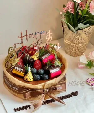 ชีสเค้กหน้าไหม้วันเกิด 1 pound