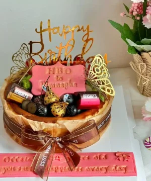 ชีสเค้กหน้าไหม้วันเกิด 1 pound