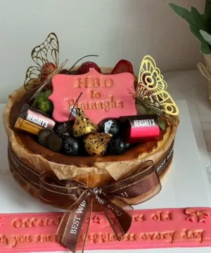 ชีสเค้กหน้าไหม้วันเกิด กรุงเทพกรีฑา 1 ปอนด์