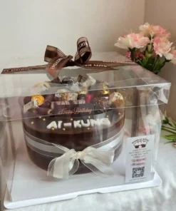 เค้กช็อกโกแลตวันเกิดสวยๆ 2 ปอนด์