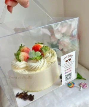 เค้กชาเขียวมัทฉะพรีเมี่ยมเค้กวันเกิด 1/2 ปอนด์