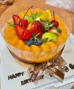 เค้กส้มวันเกิดสวยๆ 1p