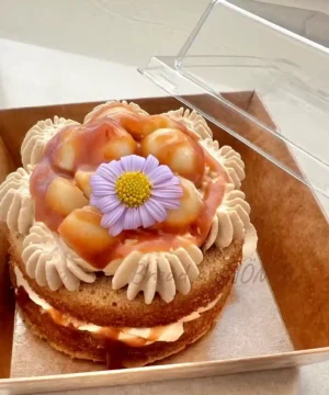 สแนคบ๊อกซ์เค้กกาแฟคาราเมลมินิ