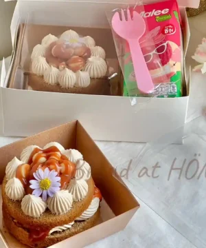 เค้กกาแฟคาราเมลแมคคาดิเดียมินิ