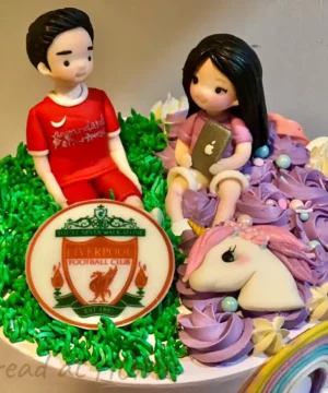 เค้กยูนิคอร์นโมเดลคน 4 ปอนด์