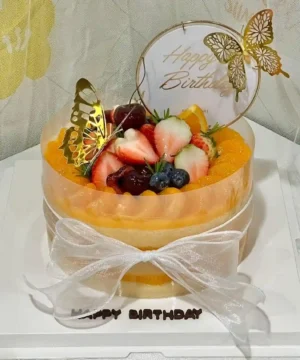 เค้กส้มวันเกิด 2 ปอนด์