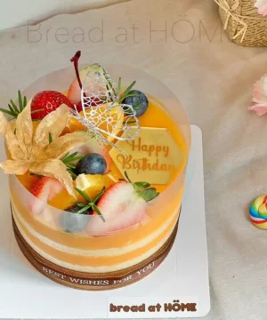 เค้กส้มครึ่งปอนด์สวยๆ