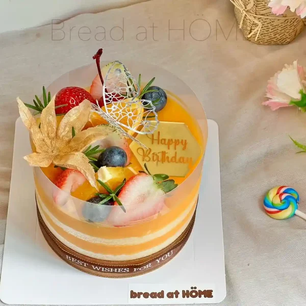 เค้กส้มครึ่งปอนด์สวยๆ