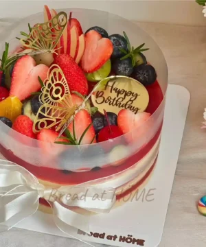 เค้กสตรอเบอรี่หน้านิ่ม 1p