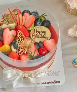 เค้กสตรอเบอรี่หน้านิ่มวันเกิด 1p