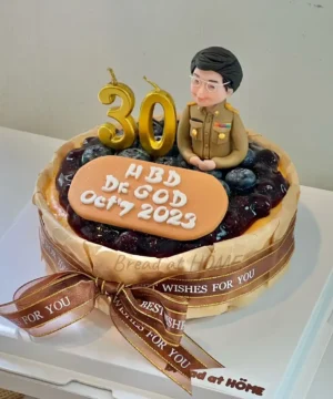 นิวยอร์กบูลเบอรี่ชีสเค้ก 1p