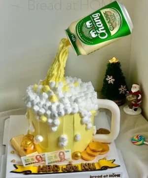 เค้กแก้วเบียร์