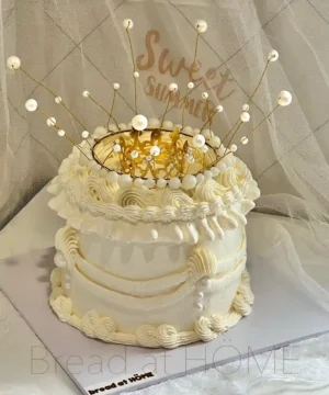 เค้กมงกุฎมินิมอลสวยๆ