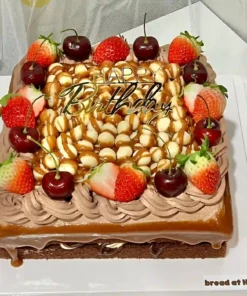 ช็อกโกแลตแมคคาเดเมียคาราเมลเค้ก 4p