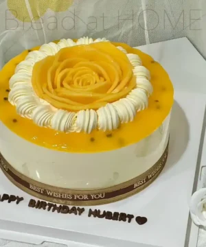 เค้กมะม่วงเสาวรสวันเกิด 2 ปอนด์