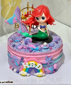 เค้กนางเงือกแอเรียล 1p